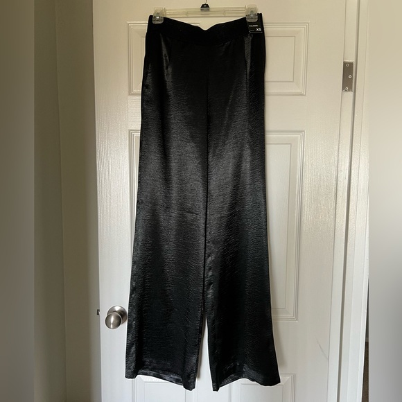NWT NY&C black palazzo stretch pants - Picture 1 of 3